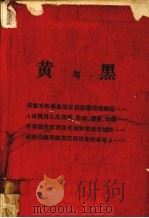 黄与黑 1989.02 PDF电子版封面 7805570728 常平编