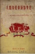 大阳沟菜市场的变化  重庆市蔬菜公司改造大阳沟菜市场的经验（1959 PDF版）