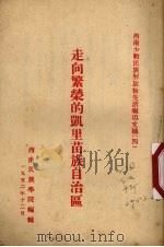 走向繁荣的凯里苗族自治区   1952  PDF电子版封面    西南民族学院资料组编辑 