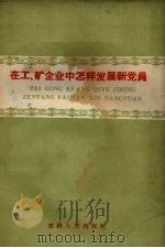 在工、矿企业中怎样发展新党员（1959 PDF版）