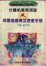 计算机常用词语及屏幕信息英汉速查手册（1996 PDF版）