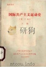 国际共产主义运动史  下   1976  PDF电子版封面    广西民族学院政治系国际共产主义运动史教研组编 