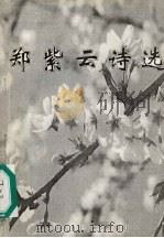 郑紫云诗选 1999 PDF电子版封面