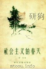 社会主义的春天 1956 PDF电子版封面 10107.16 野谷著