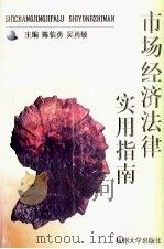 市场经济法律实用指南   1998  PDF电子版封面  7810355104  陈信勇，吴勇敏主编 