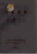 茂名气象资料（温度、湿度、降水、日照、风等）（1960 PDF版）