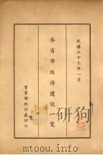 各省市经济建设一览（1937 PDF版）