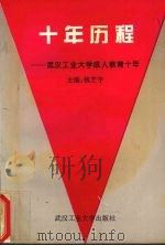 十年历程 武汉工业大学成人教育十年 1995 PDF电子版封面 756291026X 钱芝宇主编