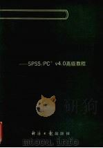 《微电脑的使用与软件应用》大全 SPSS/PC+V4.0高级教程   1991  PDF电子版封面  7800363600  阮桂海主编 