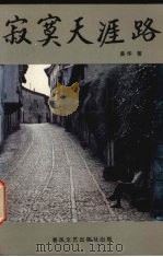 寂寞天涯路 1993 PDF电子版封面 753131200X (新加坡)美华著