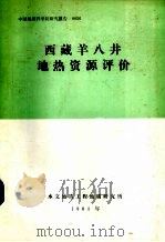 西藏羊八井地热资源评价（1983 PDF版）