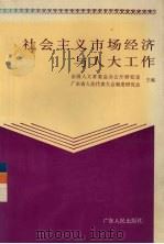 社会主义市场经济与人大工作 1994 PDF电子版封面 7218013775 全国人大常委会办公厅研究室,广东省人民代表大会制度研究会主编