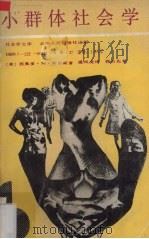 小群体社会学 1988 PDF电子版封面 7222003215 (美)西奥多·M米尔斯著;温凤龙译