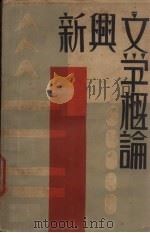 新与文学概论 1930 PDF电子版封面 顾风城著
