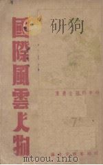 国际风云人物   1938  PDF电子版封面    国际时事研究会编 