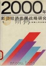2000年新疆经济发展战略研究（1990 PDF版）