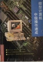 微型计算机中级操作速成   1996  PDF电子版封面  7533509714  翁宜慧编著 