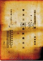 宁夏之新加节结龙化石 第1册 1935 PDF电子版封面 杨种健著