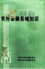 农村金融基础知识（1985 PDF版）