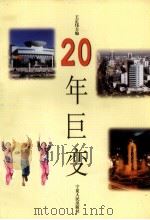 20年巨变 1998 PDF电子版封面 7227018938 王正伟主编