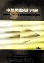 中华民国统计月报 第286期 1989 PDF电子版封面 行政院主计处