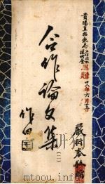 合作论文集 二 1942 PDF电子版封面 王作田著