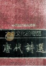 大唐文化的奇葩-唐代诗选 1981 PDF电子版封面 90075206 赖芳伶编撰