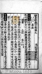 鸡峰普济方  卷9（ PDF版）