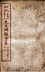 加批王袁先生纲鉴合纂 卷7至卷9 PDF电子版封面 (明)王世贞