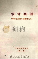 审计案例（1982 PDF版）