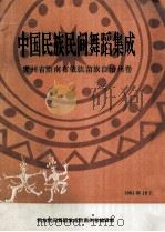 中国民族民间舞蹈集成 贵州省黔南布依族苗族自治州卷 1991 PDF电子版封面 民族民间舞蹈集成黔南州卷编辑部编