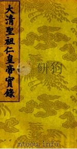 太清圣祖仁皇帝实录 6 PDF电子版封面