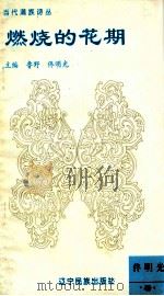 燃烧的花期 1995 PDF电子版封面 7805275742 鲁野,佟明光主编;佟明光著