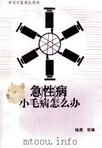 急性病、小毛病怎么办 1990 PDF电子版封面 7800890600 梅虎,郭继玲编
