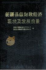 新疆县级财政经济现状及发展前景   1992  PDF电子版封面  7500517270  新疆维吾尔自治区财政厅，新疆维吾尔自治区财政学会编 