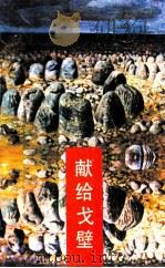 献给戈壁 1989 PDF电子版封面 7537103402 《天山》编辑部编