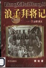 浪子拜将记  丁叔恒演义   1998  PDF电子版封面  7800393263  秦俊著 