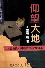 仰望大地 大型电视片《中国农民》文学脚本 1994 PDF电子版封面 7203031071 麦天枢著