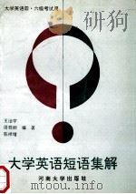 大学英语短语集解   1995  PDF电子版封面  7810412035  王治学等编著 