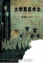 大学英语作文 1992 PDF电子版封面 7810216775 聂身修,蔡建平著