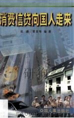 消费信贷向国人走来 1999 PDF电子版封面 7801393694 张璠,贾美琴编著
