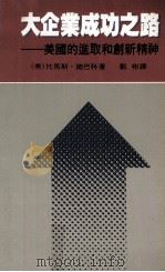 大企业成功之路 美国的进取和创新精神 1989 PDF电子版封面 9620407156 (美)迪巴科(T.V.Dibacco)著;戴彬译