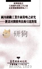 经济部委托引进国外技术工作计划产业发展环境对策之六 国内纺织工业升级策略之研究 新素材开发与技术引进对策 1991 PDF电子版封面 刘泰英,陈敦礼计划主持;柯胜挥协同主持