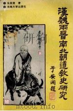 汉魏两晋南北朝道教史研究   1994  PDF电子版封面  7810411101  汤其领著 