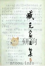 藏克家文集  第5卷  小说·杂文及其他  1925-1993   1994  PDF电子版封面  7532911624  藏克家著 