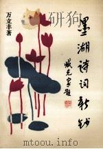 墨湖诗词新钞   1990  PDF电子版封面    万立丰著 