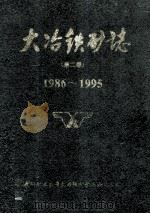 大冶铁矿志 第2卷 1986-1995 1996 PDF电子版封面 武钢矿业公司大冶铁矿矿志办公室编
