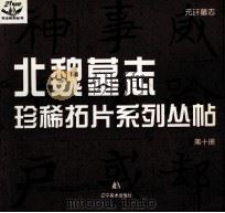 北魏墓志珍稀拓片系列丛帖 元玕墓志 第10册 1999 PDF电子版封面 7531422832 卢林编