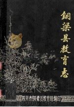 铜梁县教育志 1989 PDF电子版封面 铜梁县教育局编写;李国学主编