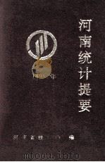 河南统计提要  1995年   1996  PDF电子版封面    河南省统计局编；方伟平，孙磊，王超汇编 